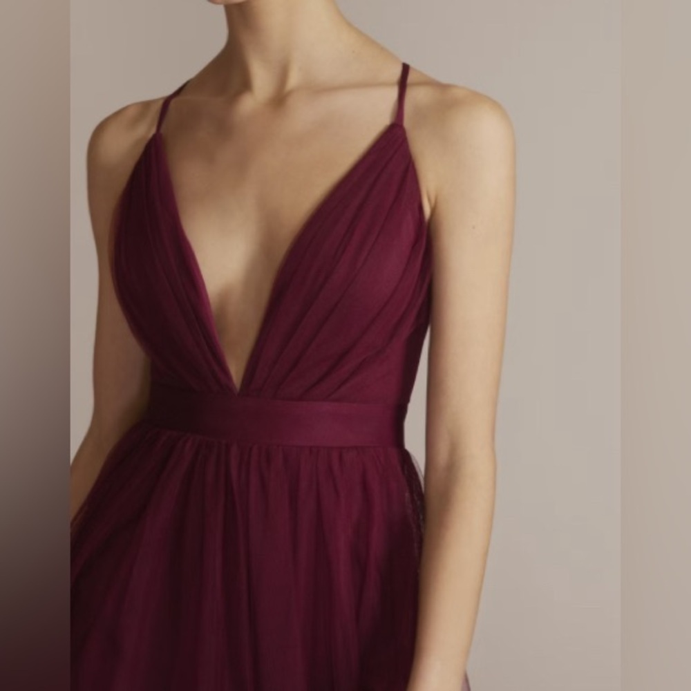 Merlot color maxi dress by Emerald Sundae